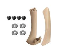 UAGFDFF per E90 E91 3 Serie 318 320 Sinistra Destra Side Car Auto Interni Pannello per Porta Pull Trim Cover Kit Accessori per Maniglie Portiere Interne Auto(Left Beige)