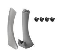 UAGFDFF per E90 E91 3 Serie 318 320 Sinistra Destra Side Car Auto Interni Pannello per Porta Pull Trim Cover Kit Accessori per Maniglie Portiere Interne Auto(Right Grey)