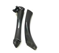 UAGFDFF per La Serie 3 E90 E91 E92 316 318 320 325 328i Fibra Carbonio LHD RHD Maniglia per Porta Interna in Plastica con Rivestimento Coperchio Maniglie Portiere Interne Auto(Carbonfiber Right)