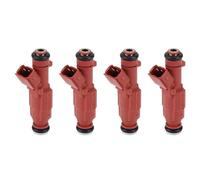 UAGFDFF Polverizzatori 4 Pezzi Iniettori Carburante Parti Motore Auto 353102E000 per Hyundai per Elantra 1.8L 2.0L Carburante Auto Ugello Iniettore Carburante