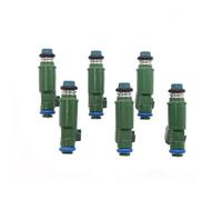 UAGFDFF Polverizzatori 6 Pezzi Ugello Iniettore Carburante Auto 1X43-AB per Jaguar per X-Type 2.5L 3.0L V6 2001-2008 852-12234 195500-4011 1X4Z9F593AB Ugello Iniettore Carburante