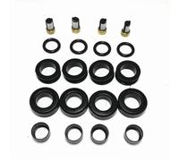 UAGFDFF Polverizzatori Iniettori Carburante Guarnizioni O-Ring Filtri Riparazione 1998-2003 per Mitsubishi per Montero per Sport 3.0L 195500-3170 MD332733 Ugello Iniettore Carburante(4sets)