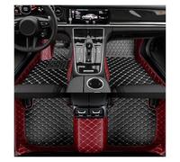 UAGFDFF Tappeti per Auto per Mercedes per Benz EQE SUV 2024 EQS SUV 2023 2024 Dettagli Interni Accessori Colore Moquette Tappetini Auto Personalizzati Tappetini Moquette(Wine Red Black5 Sea)