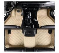 UAGFDFF Tappeti per Auto Tappetini Auto in Pelle Lusso Antiscivolo Impermeabili per Tutte Le Stagioni per Hyundai per Sonata 2019-2020. Tappetini Moquette(Style 1 Beige)
