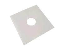 UALXPAO Copertine Interne per Dischi in Vinile 10PCS 12 Pollici Buste for Dischi in Vinile copertine protettive for Album for LP in Carta Kraft Interne antistatiche for in(with Hole-White)
