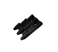 UALXPAO Porta freccette da parete 1Pcs Holds 9 Darts Space-Saving Dart Case Organizer Wall-Mounted Display Rack for Living Room study bar(Black)