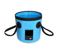 UALXPAO Secchio Pieghevole da Campeggio Borsa for Acqua Portatile Impermeabile da 12L e 20L, Secchio Pieghevole, Contenitore for, Borse for Il Trasporto, for Pesca, Campeggio, Escursionismo(Blue 20L)