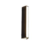 UANFHWZF Lampada da parete Applique da parete ricaricabile dimmerabile, lampada da parete a LED nera for corridoio della camera da letto Decorazione della stanza(37cm)