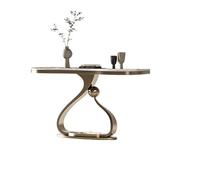 UANFHWZF Tavolo consolle, Consolle moderna geometrica, divano in finto marmo e complemento d'arredo for l'ingresso tavolo(S)