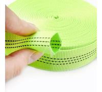 UANGLI 5/10 Metri di Nylon Tubolare Fettuccia Nastro 25mm Doppio Strato Riflettente Banda Zaino Cinghia della Cinghia del Cane Guinzaglio Accessori per Il Cucito