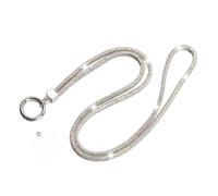 UANGLI Portachiavi con Brillantini, Cristallo di Diamante, Corda Anti-smarrimento, Cinghie a Catena, Cordino per Telefono con Strass
