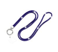 UANGLI Portachiavi con Brillantini, Cristallo di Diamante, Corda Anti-smarrimento, Cinghie a Catena, Cordino per Telefono con Strass