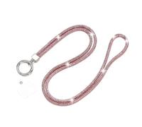 UANGLI Portachiavi con Brillantini, Cristallo di Diamante, Corda Anti-smarrimento, Cinghie a Catena, Cordino per Telefono con Strass