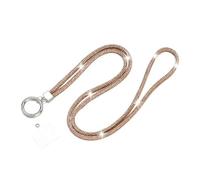 UANGLI Portachiavi con Brillantini, Cristallo di Diamante, Corda Anti-smarrimento, Cinghie a Catena, Cordino per Telefono con Strass