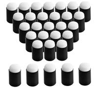 Uanqfegy Spugne per Dita - 30 spugne cilindriche per Pittura, riutilizzabili per stampaggio Artigianale/1, 3x0, 7 Pollici