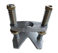 Uanratg 1 Pezzo Precision Router Base Sound Hole Foro Circolare Tool Guitar Sound Hole Tool Base di Fresatura (C)