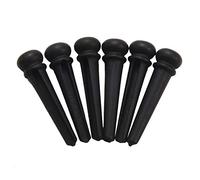 Uanratg 6pcs ponte chitarra acustica folk ebano naturale famiglia