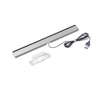 Uanratg Accessori di Gioco per Sensor Bar Ricevitori Cablati Segnale IR Spina USB Sostituzione Sensor Bar Ricevitore per /
