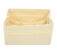 Uanratg Borsa interna in tessuto di feltro da donna adatta a borsa di inserimento multi-tasche borse cosmetici stoccaggio e personale organizzatore di appartenenze