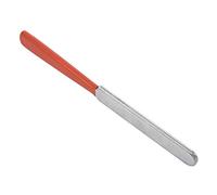 Uanratg Luthier - Tasto per chitarra in acciaio inox, con doppio tagliente, colore: argento