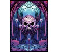 UAONO MTG - Buste protettive per carte da 100 ct, motivo palude, protezione per carte artistiche, parte anteriore trasparente e retro testurizzato opaco, maniche per Magic The Gathering, serie Basic