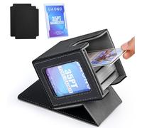 UAONO Scatola per Carte MTG Commander Con Display - Custodia Brevettata per Oltre 100 Carte a Doppia Manica - Portaoggetti in Pelle PU per TCG Con 2 Divisori