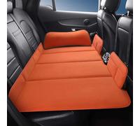 UAPAYEBYMB Letto Da Viaggio For Auto Non Gonfiabile, Estensione Posteriore Pieghevole, Materasso Da Campeggio Per Auto, Adatto Per Dormire in SUV e Campeggiare (orange, XXL)