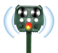 UAPPO Ultrasuoni Solare Repellente Gatti Repeller per Piccioni Repellente Gatti Dissuasori per Dissuasore per Piccioni Ultrasound Repellente per Animali