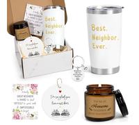 UAREHIBY Regali per vicini, regali di compleanno per amici, divertenti regali di Natale per il quartiere, nuove idee per l'inaugurazione della casa, regali per donne, amiche, vicini dell'amicizia con