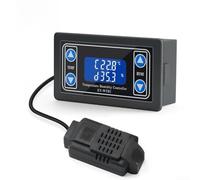 UART Data Reporting, UART Data Reporting, Digital Temperature Humidity Controller Module XY-WTH1, High Accuracy SHT20 Sensor, Doppia uscita per controllo relè,