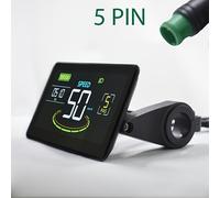 UART2 LCD H6C Tachimetro Paesaggio UART2 LCD a Colori Bici da Scooter Elettrico Display Strumento da Equitazione, Senza Batteria