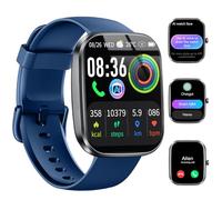 uaue AI Smart Watch da uomo e da donna, 1,91" con ChatGPT-AI e funzione telefono, orologio da polso / monitor del sonno, contapassi, 110+ modalità sportive, orologio sportivo, IP68, impermeabile, per