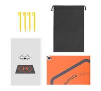 UAV Landing Gear PU Leather Landing Pad con chiodi a terra sicuri per atterraggi stabili 50/65cm disponibile per scegliere pieghevole UAV Pad