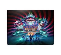 UAXEROU Killer Horror Klowns Movie from Outer Space Painting Metal Plate Vintage Metal Tin Sign for Garden Garage Home Cafe Wall Decor Poster 30,5 x 40,6 cm
