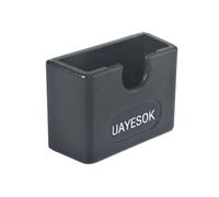 UAYESOK Supporto universale adesivo CB per microfono, altoparlante radio prosciutto, supporto per microfono, staffa di supporto per radio da cruscotto, con retro adesivo 3M, per auto, barca, jeep