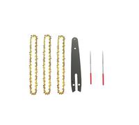 UAYPLMBI Catena for motosega da 6 pollici con 37 maglie e barra di guida e set di seghe for strumenti di carpenteria artigianale