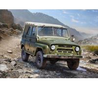 Uaz 469 Soviet Military Off-Road Vehicle 1:35 Plastic Model Kit ZVEZDA