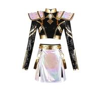 Ubaywey Zoey Hunters Abbigliamento Pop Cosplay Costume d'oro Idol Giacca Pantaloni Camicia Orecchini Accessori