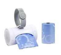 Ubbi Dispenser retrattile per borsa da viaggio per bambini, accessorio indispensabile per neonati, utile articolo per bambini, regalo per bambini, profumo di lavanda, bianco