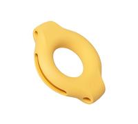 Ubbi Giocattolo interattivo per cani, per cani di taglia media e grande, in gomma naturale resistente, giallo