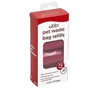 Ubbi On the Go - Dispenser per sacchetti per animali domestici, confezione da 4