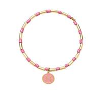 UBBVPKY Bracciale con 12 Costellazioni Zodiacali per Donna, Bracciale In Smalto con Gocce D'Olio, Ciondolo per Coppia, Elastico, Catena Dell'Amicizia, Pisc