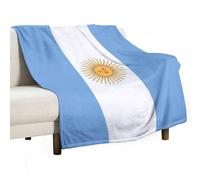 UBBVPKY Coperta In Pile Morbida E Calda In Microfibra Per Adulti Coperta In Flanella Stampata In 3D Con Bandiera Della Repubblica Argentina Per Letto Divano Sedia 170×230Cm