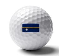 UBBVPKY Regali Da Golf Per Uomo Palline Da Golf Uniche E Personalizzate Con La Bandiera Della Repubblica Di Nauru Fantastici Accessori Per Golfisti Per Amanti Del Golfistiisti Papà E Marito