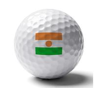 UBBVPKY Regali Di Golf Per Uomo Palline Da Golf Uniche E Personalizzate Con La Bandiera Della Repubblica Del Niger Accessori Fantastici Per Gli Amanti Del Golfisti Per Compleanni E Natale