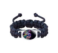 UBBY Demon Hunters - Bracciali dell'amicizia per donne, ragazze, regalo di compleanno, Natale, cosplay, accessori, Eine Grösse, Paracord, Senza pietre preziose
