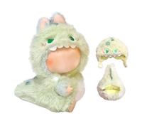UBBY Grazioso abbigliamento in stile animale, mini abbigliamento per bambole, solo accessori per abbigliamento, abbigliamento carino e peluche, per labu da 17 cm (verde)