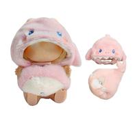 UBBY Simpatico abbigliamento in stile animale, mini abbigliamento per bambole, solo accessori per abbigliamento, abbigliamento carino e peluche, per labu da 17 cm (rosa)