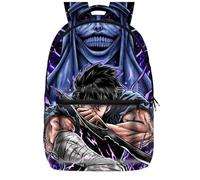 UBBY Solo Leveling Zaino per la scuola bambino stampato 3D - 41 x 30 x 14 cm (16 pollici) Cool Style Zaino per bambino e adolescenti