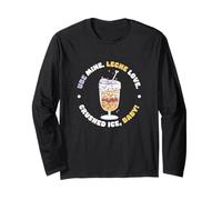 Ube Mine Leche Love Crushed Ice Baby Funny Halo Dessert Maglia a Manica